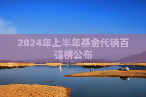 2024年上半年基金代销百强榜公布