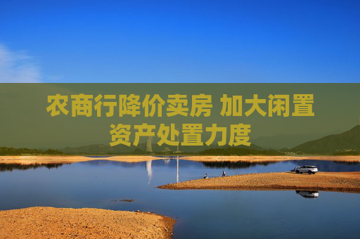 农商行降价卖房 加大闲置资产处置力度