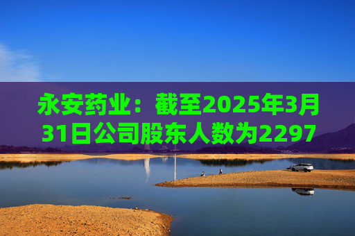 永安药业：截至2025年3月31日公司股东人数为22971户