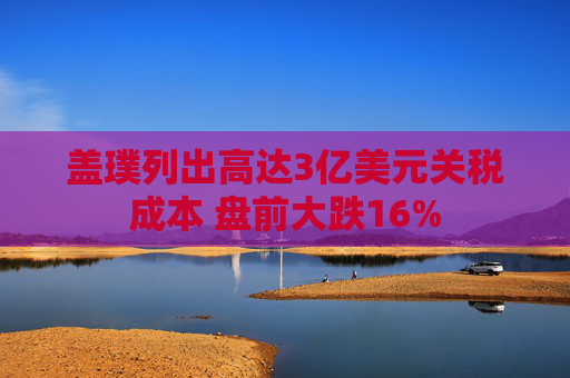 盖璞列出高达3亿美元关税成本 盘前大跌16%