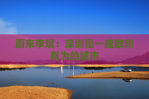 蔚来李斌：深圳是一座敢想有为的城市