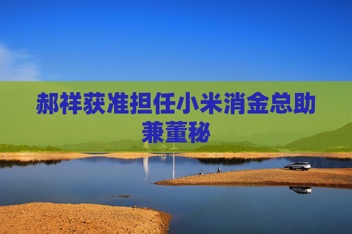 郝祥获准担任小米消金总助兼董秘