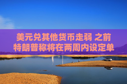 美元兑其他货币走弱 之前特朗普称将在两周内设定单边关税税率