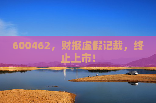 600462，财报虚假记载，终止上市！