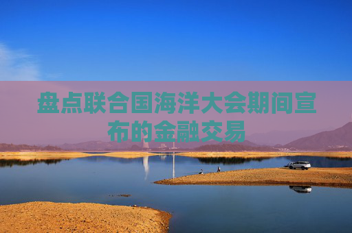 盘点联合国海洋大会期间宣布的金融交易