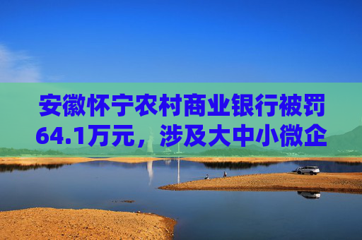 安徽怀宁农村商业银行被罚64.1万元，涉及大中小微企业贷款统计划分错误等六项违法行为