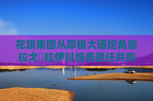 花旗集团从摩根大通挖角德拉戈・拉伊科维奇担任并购联席主管