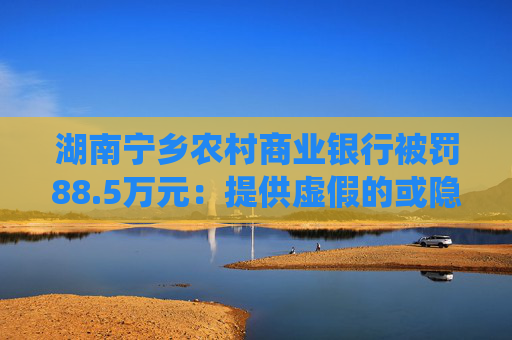 湖南宁乡农村商业银行被罚88.5万元：提供虚假的或隐瞒重要事实的统计资料等
