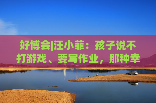 好博会|汪小菲：孩子说不打游戏、要写作业，那种幸福感油然而生