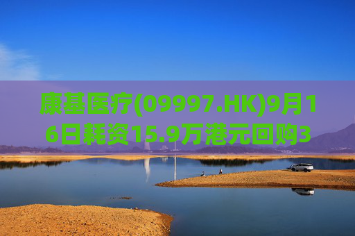 康基医疗(09997.HK)9月16日耗资15.9万港元回购3万股
