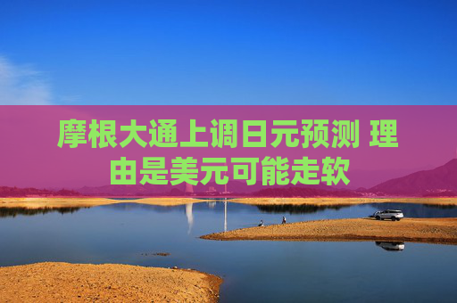摩根大通上调日元预测 理由是美元可能走软