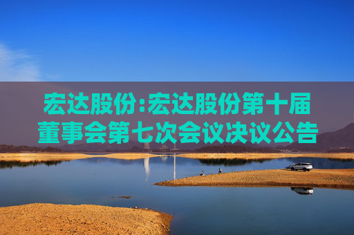 宏达股份:宏达股份第十届董事会第七次会议决议公告