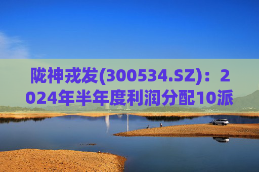 陇神戎发(300534.SZ)：2024年半年度利润分配10派0.20元 除权除息日9月27日