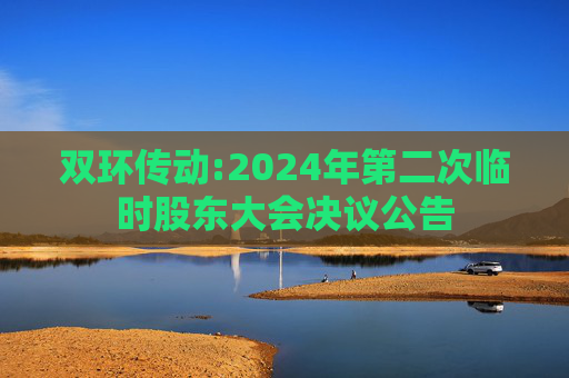 双环传动:2024年第二次临时股东大会决议公告