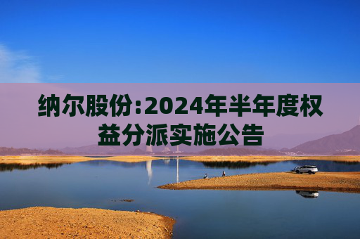 纳尔股份:2024年半年度权益分派实施公告