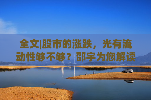 全文|股市的涨跌，光有流动性够不够？邵宇为您解读市场底层投资逻辑