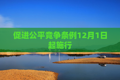 促进公平竞争条例12月1日起施行