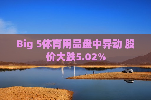 Big 5体育用品盘中异动 股价大跌5.02%